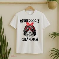 Bernedoodle Grandma Bernedoodle Dog Nana Mother's Day T-Shirt thumb 2
