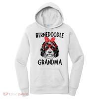 Bernedoodle Grandma Bernedoodle Dog Nana Mother's Day Women's Hoodie thumb 0
