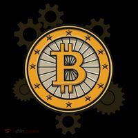 Bitcoin Gears Coaster thumb 2
