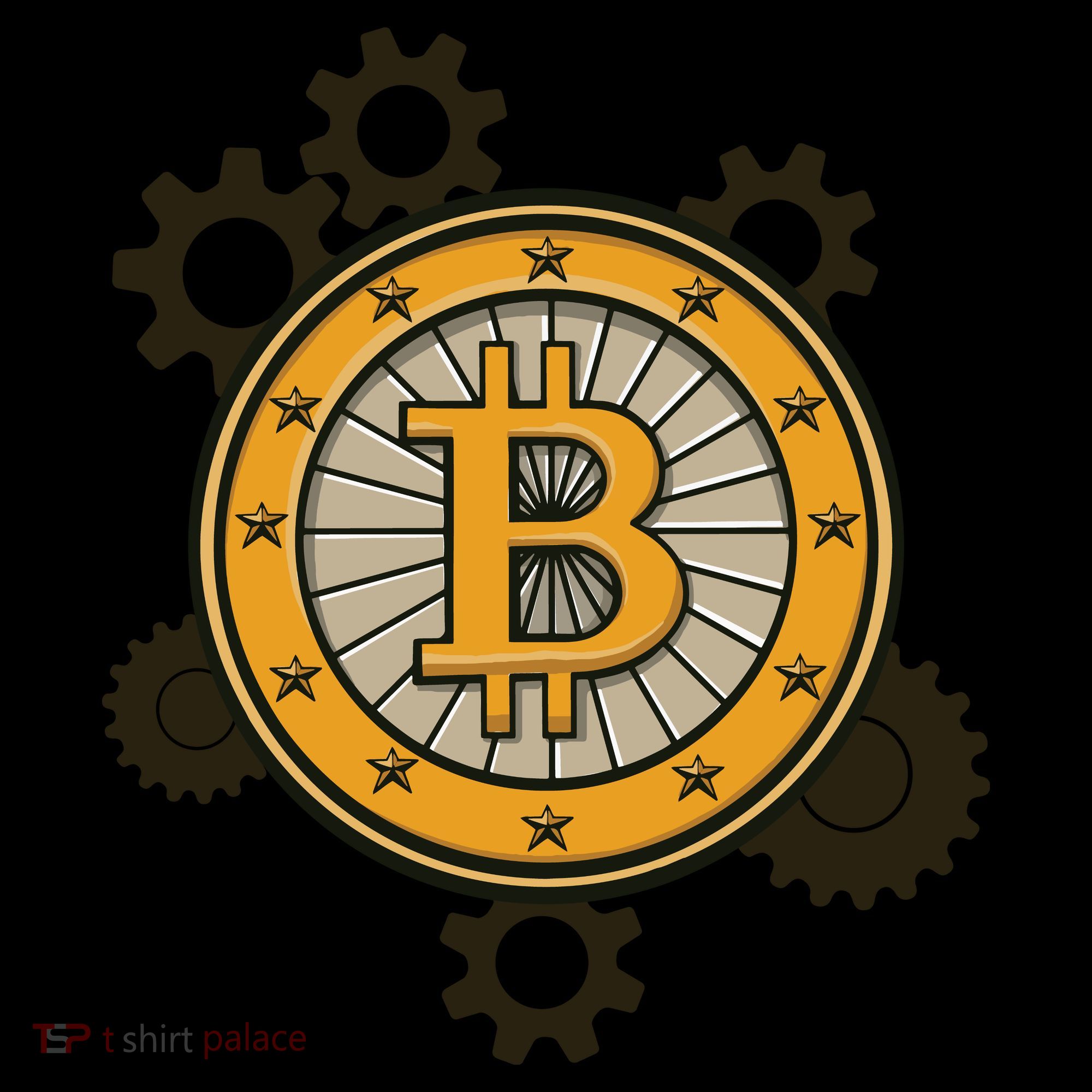 Bitcoin Gears Toddler Hoodie