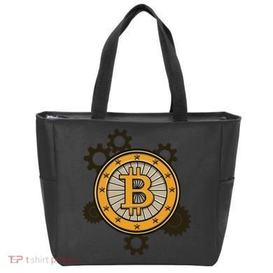 Bitcoin Gears Tote Bag