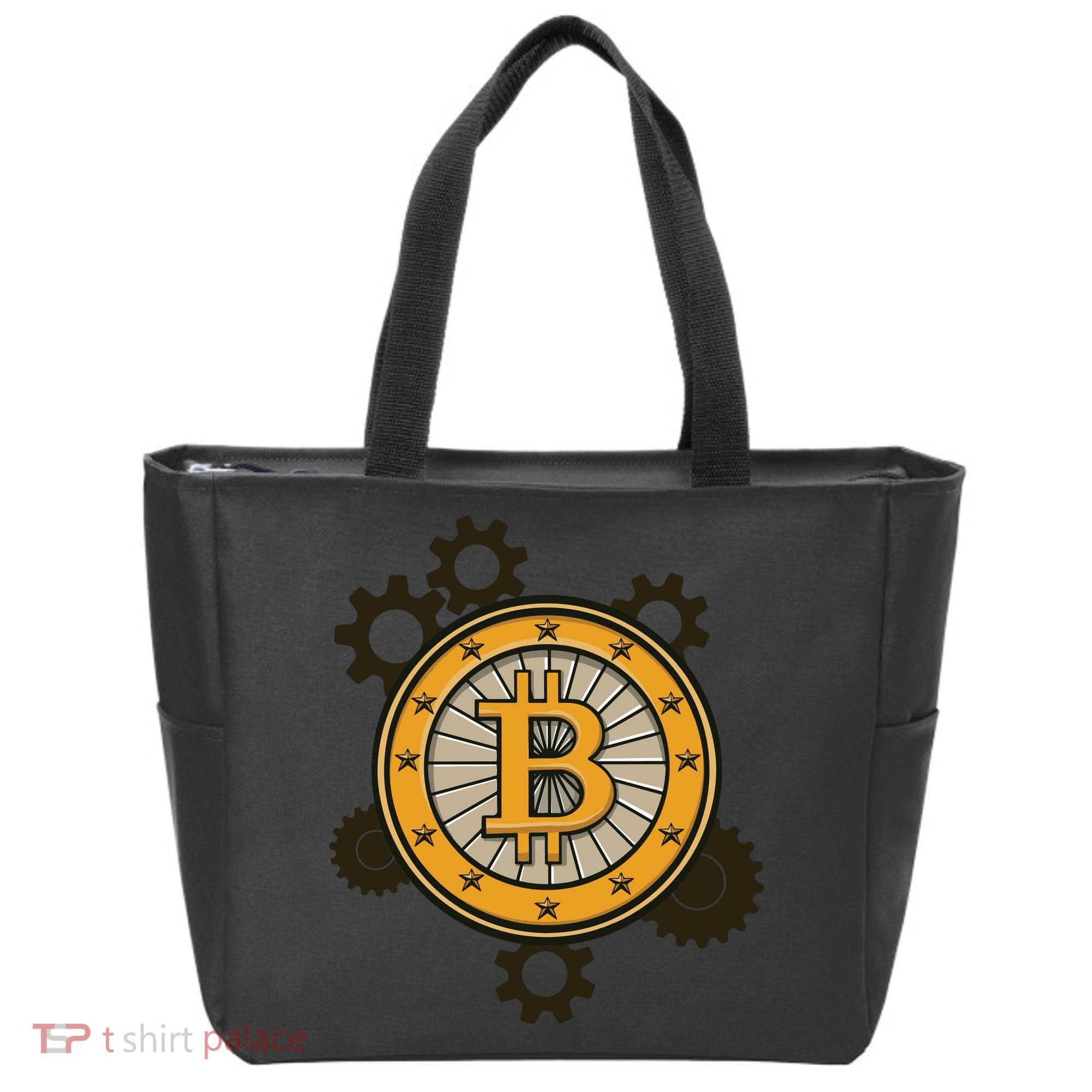 Bitcoin Gears Tote Bag