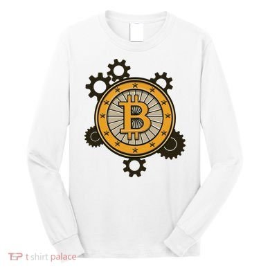 Bitcoin Gears Long Sleeve Shirt