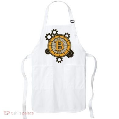 Bitcoin Gears Apron