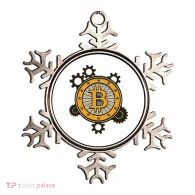 Bitcoin Gears Ornament