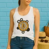 Bitcoin Gears Women's Tank Top thumb 2