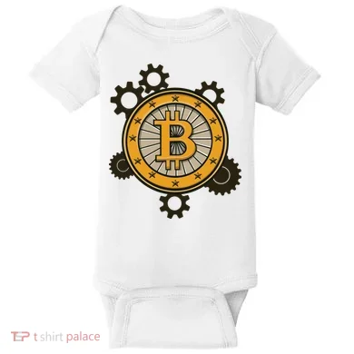 Bitcoin Gears Baby Bodysuit