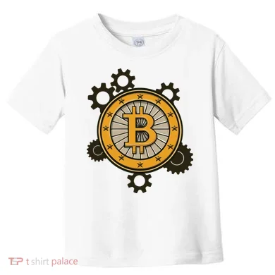 Bitcoin Gears Toddler T-Shirt