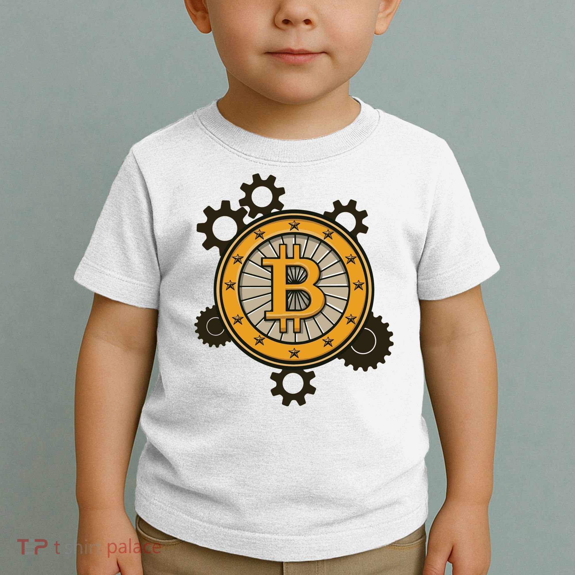 Bitcoin Gears Toddler T-Shirt