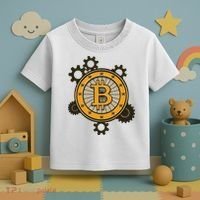 Bitcoin Gears Toddler T-Shirt thumb 3