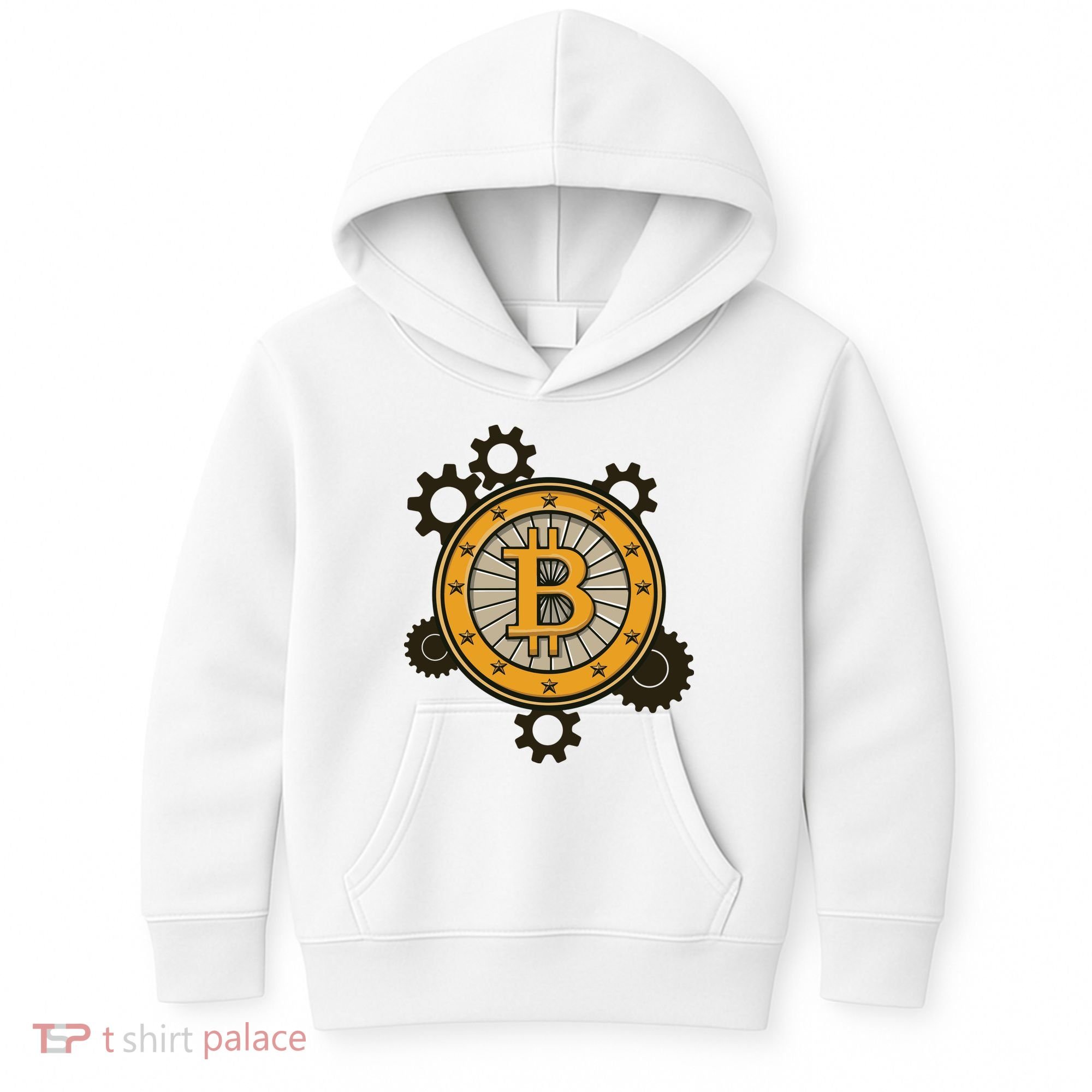 Bitcoin Gears Kids Hoodie