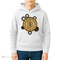 Bitcoin Gears Kids Hoodie thumb 4