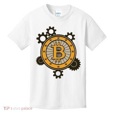 Bitcoin Gears Kids T-Shirt