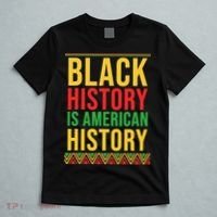 Bhm Gift Black History Is American History African American T-Shirt thumb 5