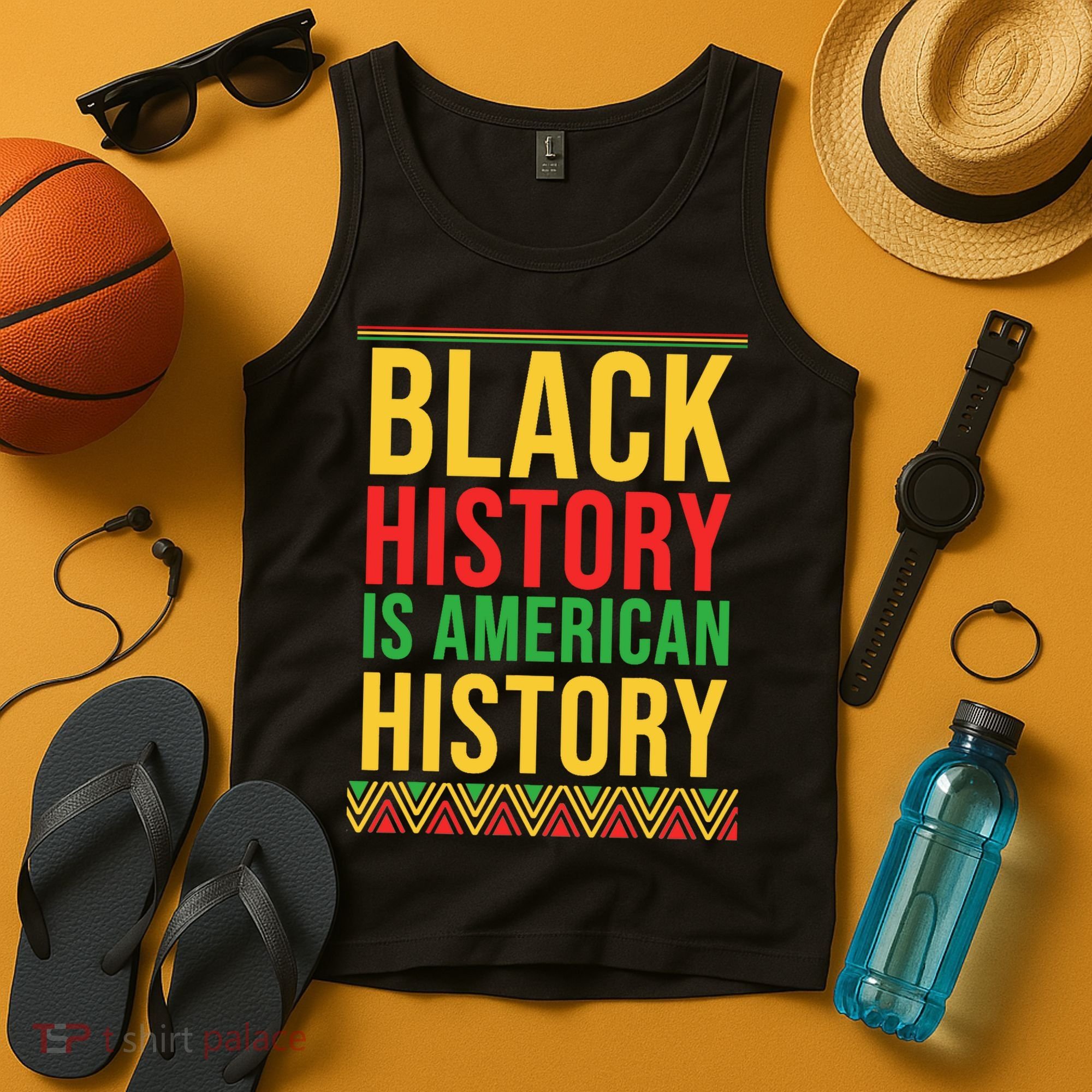 Bhm Gift Black History Is American History African American Tank Top