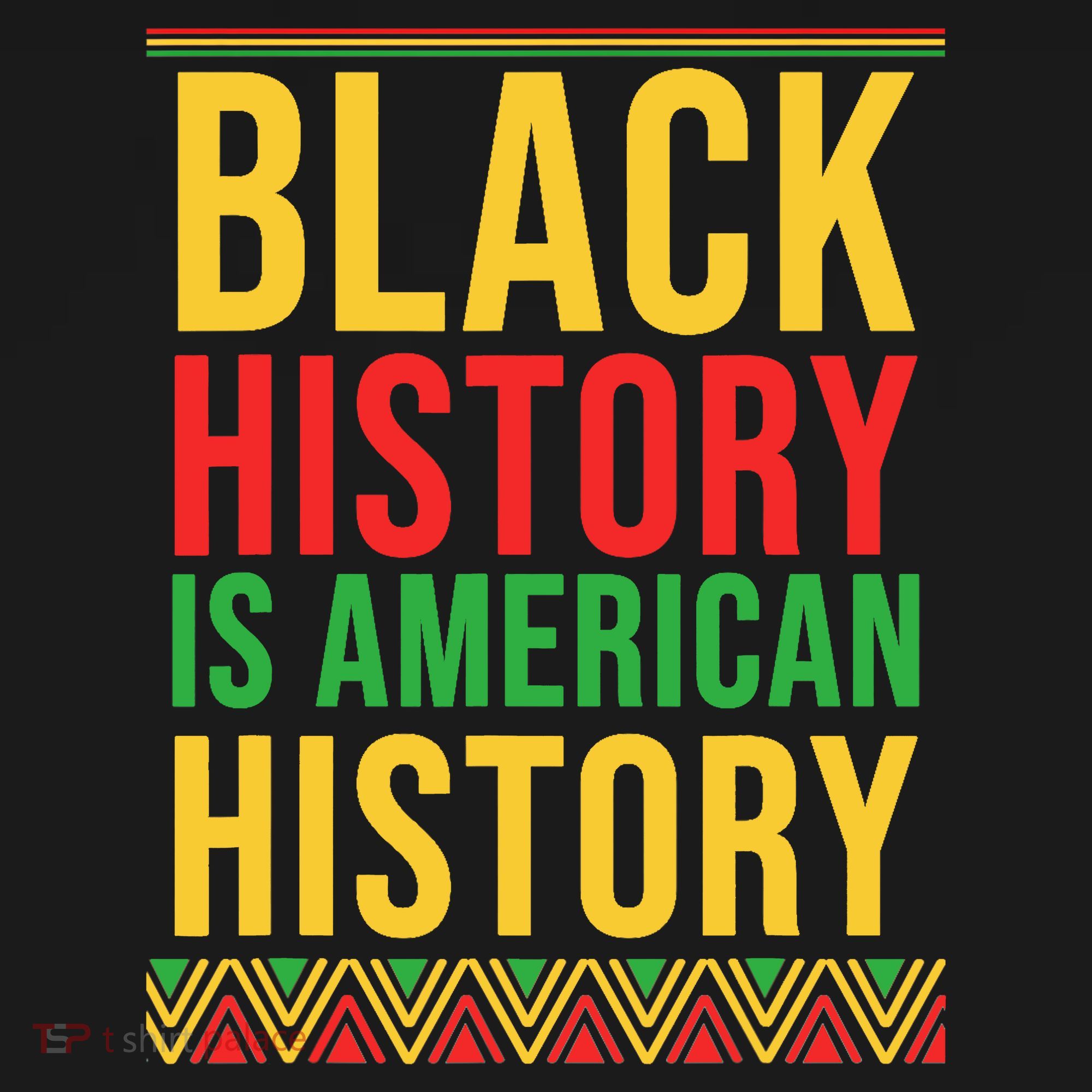 Bhm Gift Black History Is American History African American Visor