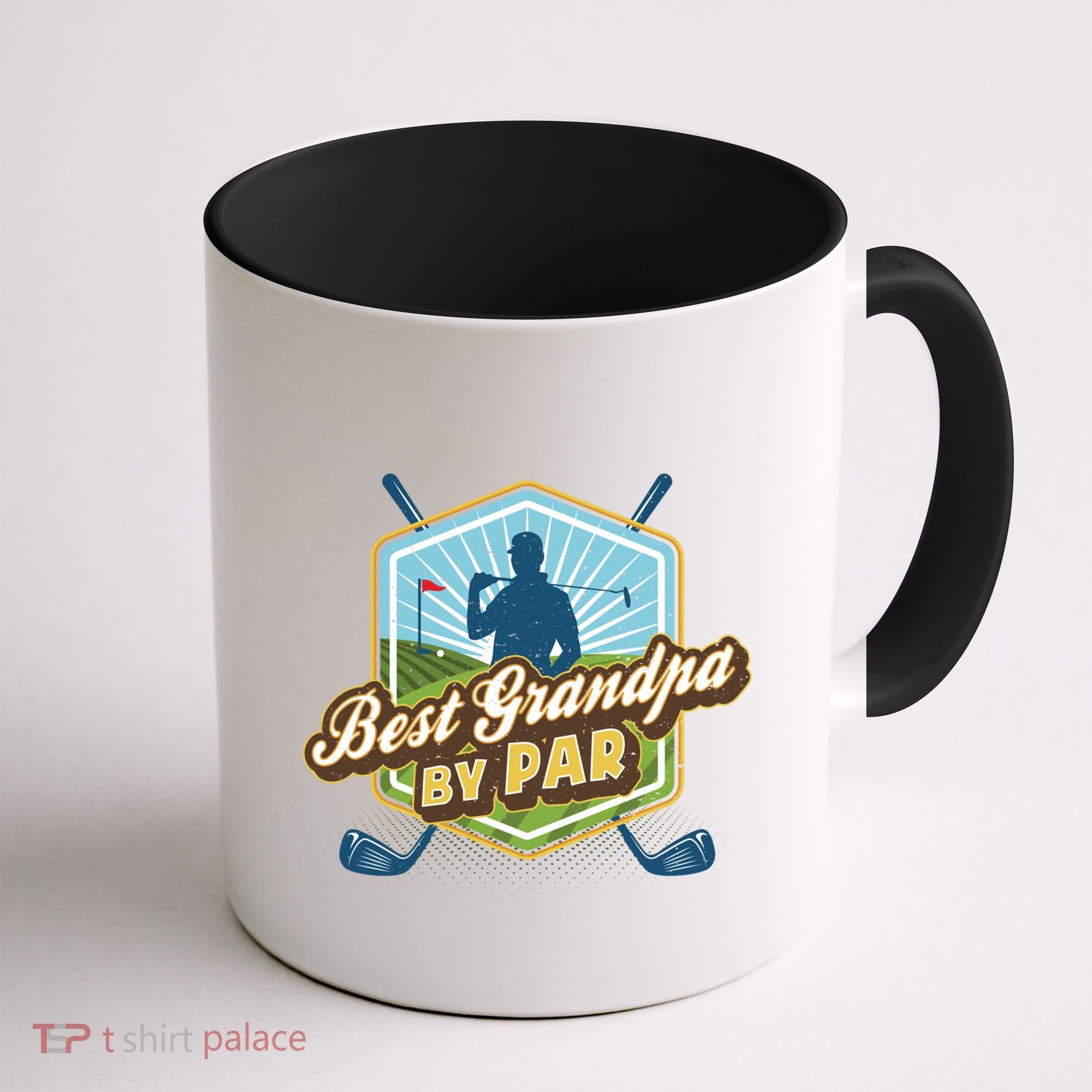 Best Grandpa By Par FatherS Day Golf Dad Gift Coffee Mug