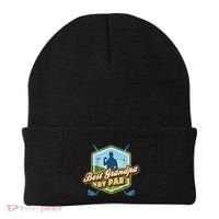 Best Grandpa By Par FatherS Day Golf Dad Gift Beanie thumb 0