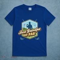 Best Grandpa By Par FatherS Day Golf Dad Gift T-Shirt thumb 5