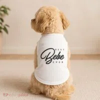 Bebe Gift Best Bebe Ever Doggie Tank thumb 2