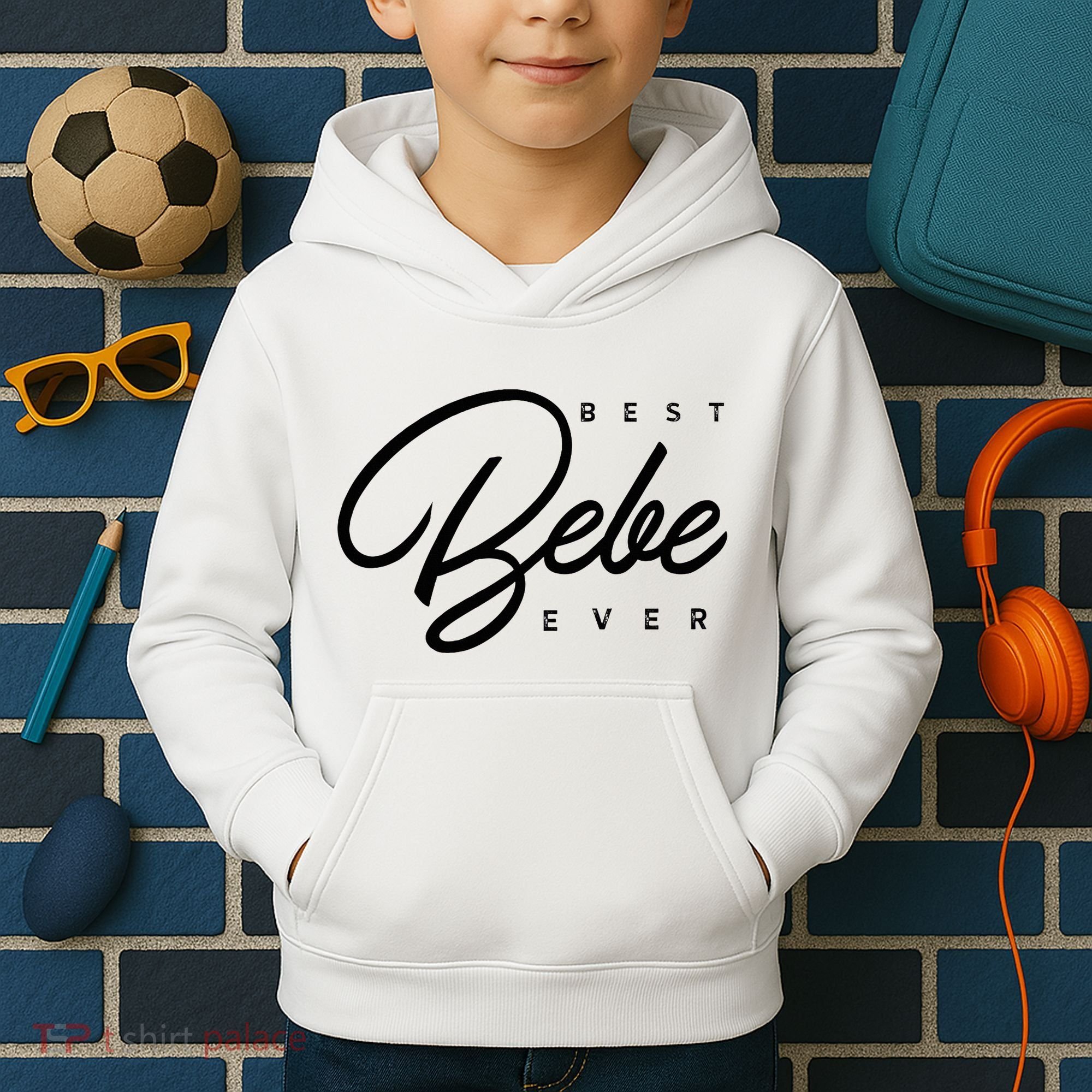 Bebe Gift Best Bebe Ever Kids Hoodie