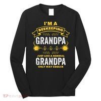 Beekeeper Grandpa Bee Bees Apiarist Father Long Sleeve Shirt thumb 0