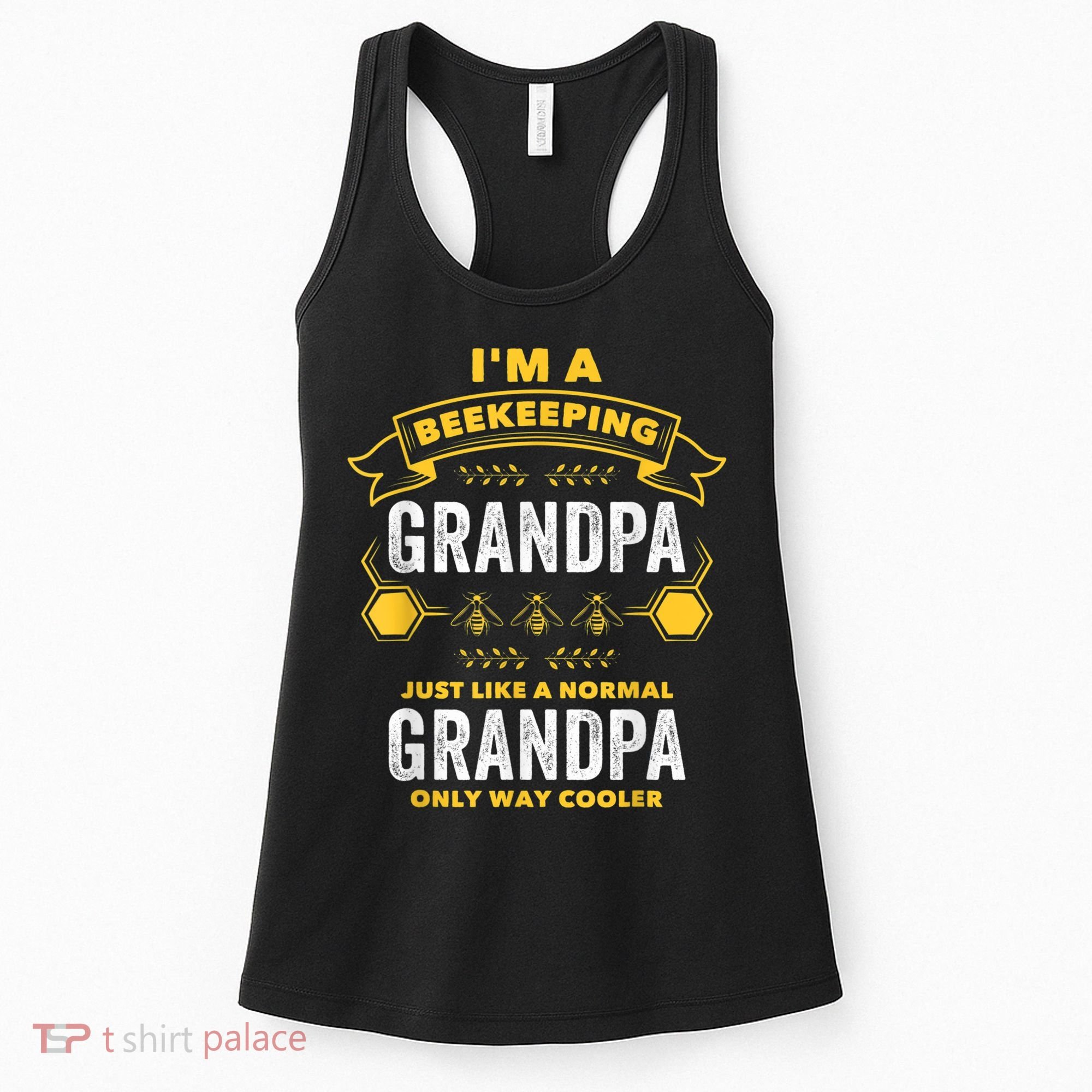 Beekeeper Grandpa Bee Bees Apiarist Father Women's Tank Top