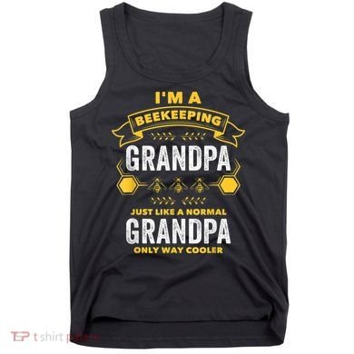 Beekeeper Grandpa Bee Bees Apiarist Father Tank Top