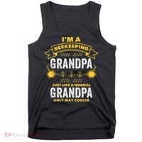 Beekeeper Grandpa Bee Bees Apiarist Father Tank Top thumb 0