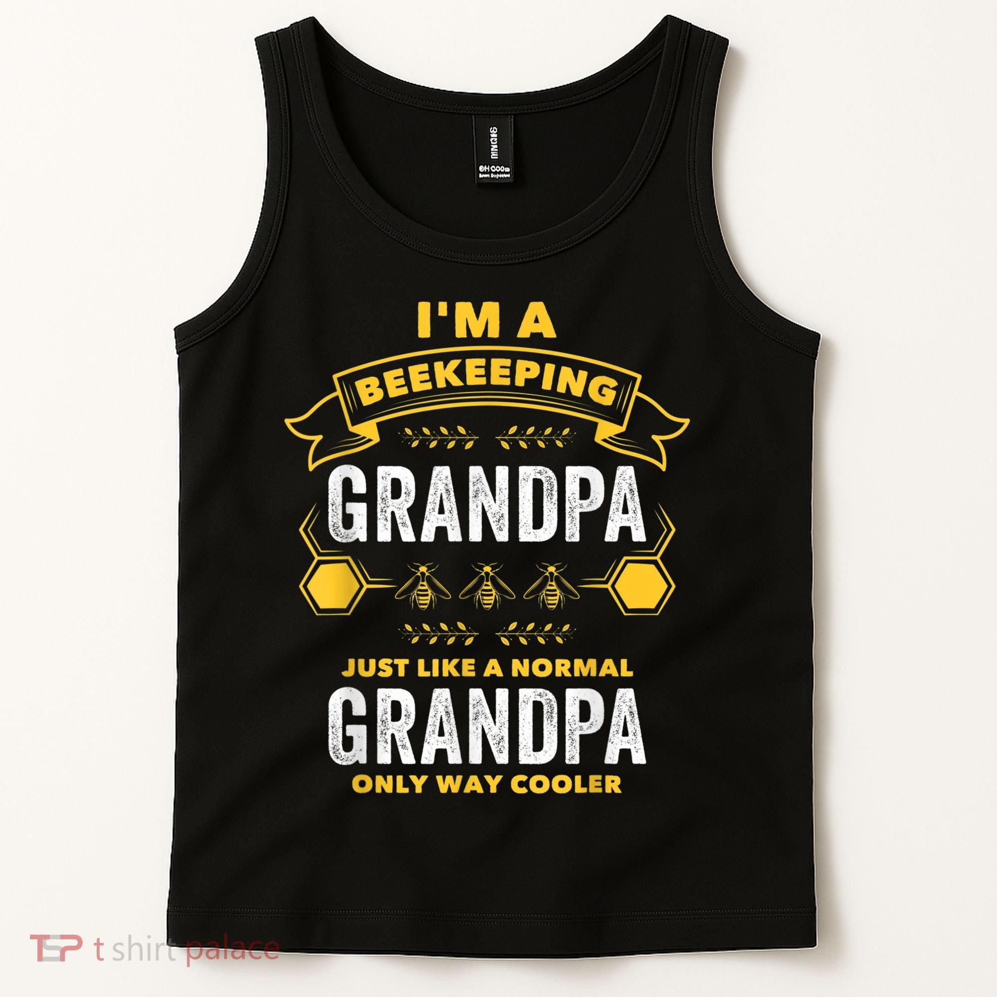 Beekeeper Grandpa Bee Bees Apiarist Father Tank Top