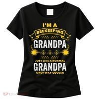 Beekeeper Grandpa Bee Bees Apiarist Father Women's T-Shirt thumb 0