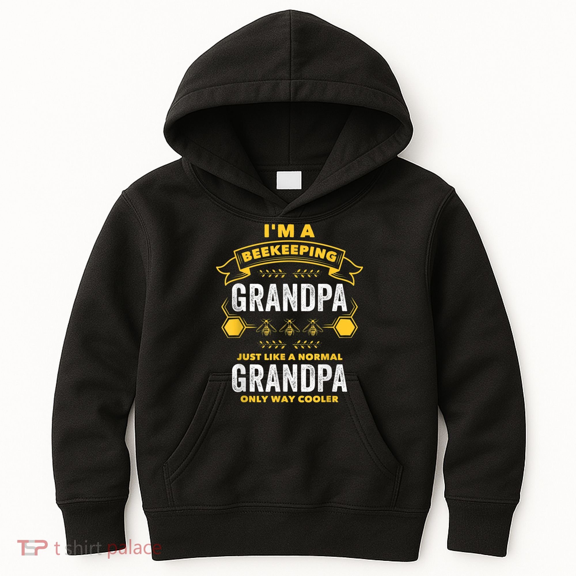 Beekeeper Grandpa Bee Bees Apiarist Father Kids Hoodie