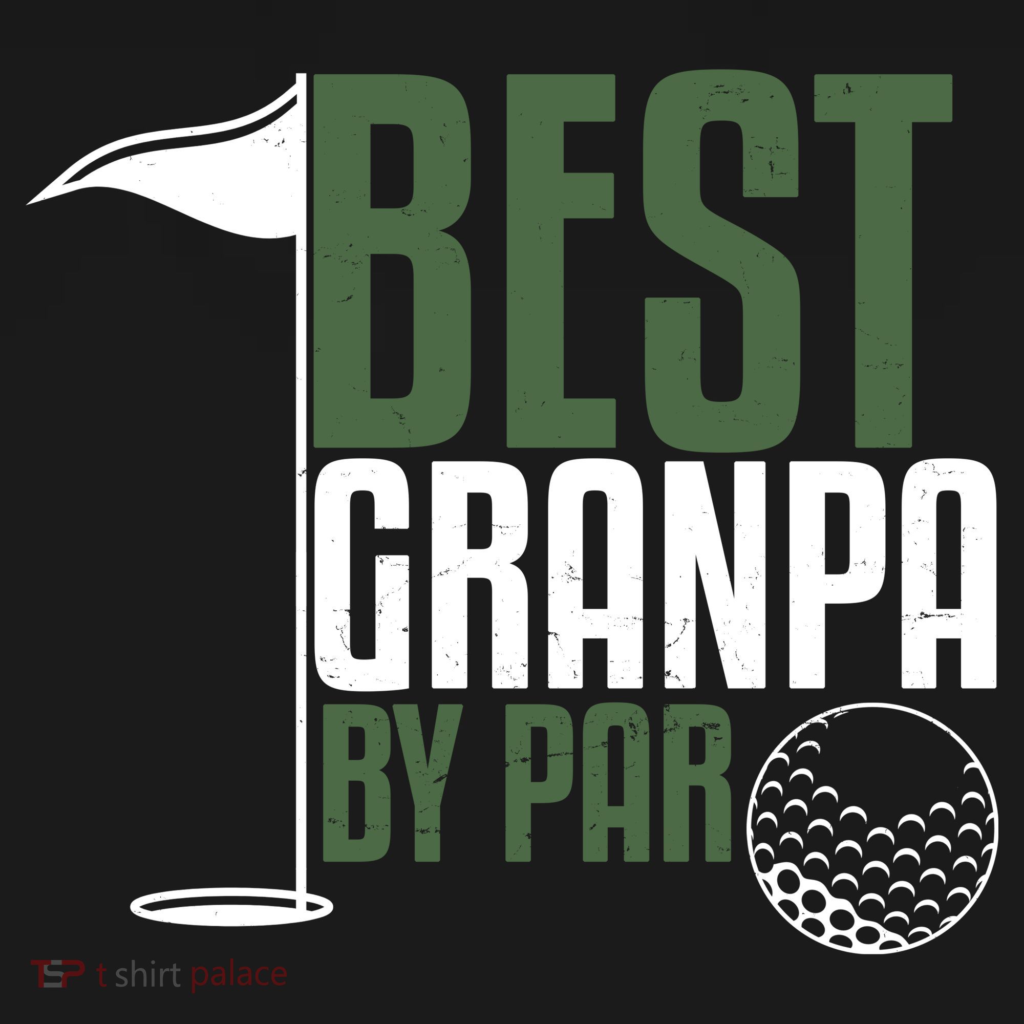 Best Grandpa By Par Fathers Day Golf Coaster