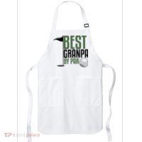 Best Grandpa By Par Fathers Day Golf Apron thumb 0