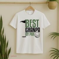 Best Grandpa By Par Fathers Day Golf T-Shirt thumb 2