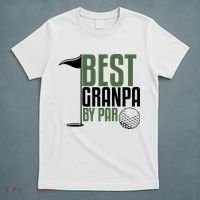 Best Grandpa By Par Fathers Day Golf T-Shirt thumb 5