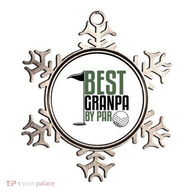 Best Grandpa By Par Fathers Day Golf Ornament