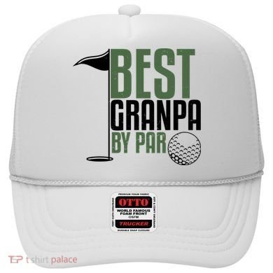 Best Grandpa By Par Fathers Day Golf Hat