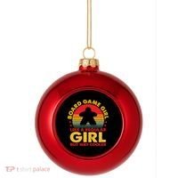 Board Game Board Gamer Board Games Plastic Christmas Ball Ornament thumb 0