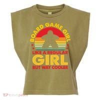 Board Game Board Gamer Board Games Garment-Dyed Women's Muscle Tee thumb 0