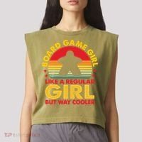 Board Game Board Gamer Board Games Garment-Dyed Women's Muscle Tee thumb 2