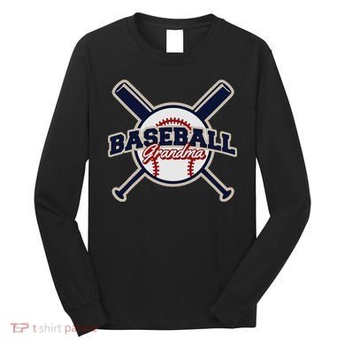 Baseball Grandma Baseball Long Sleeve Shirt