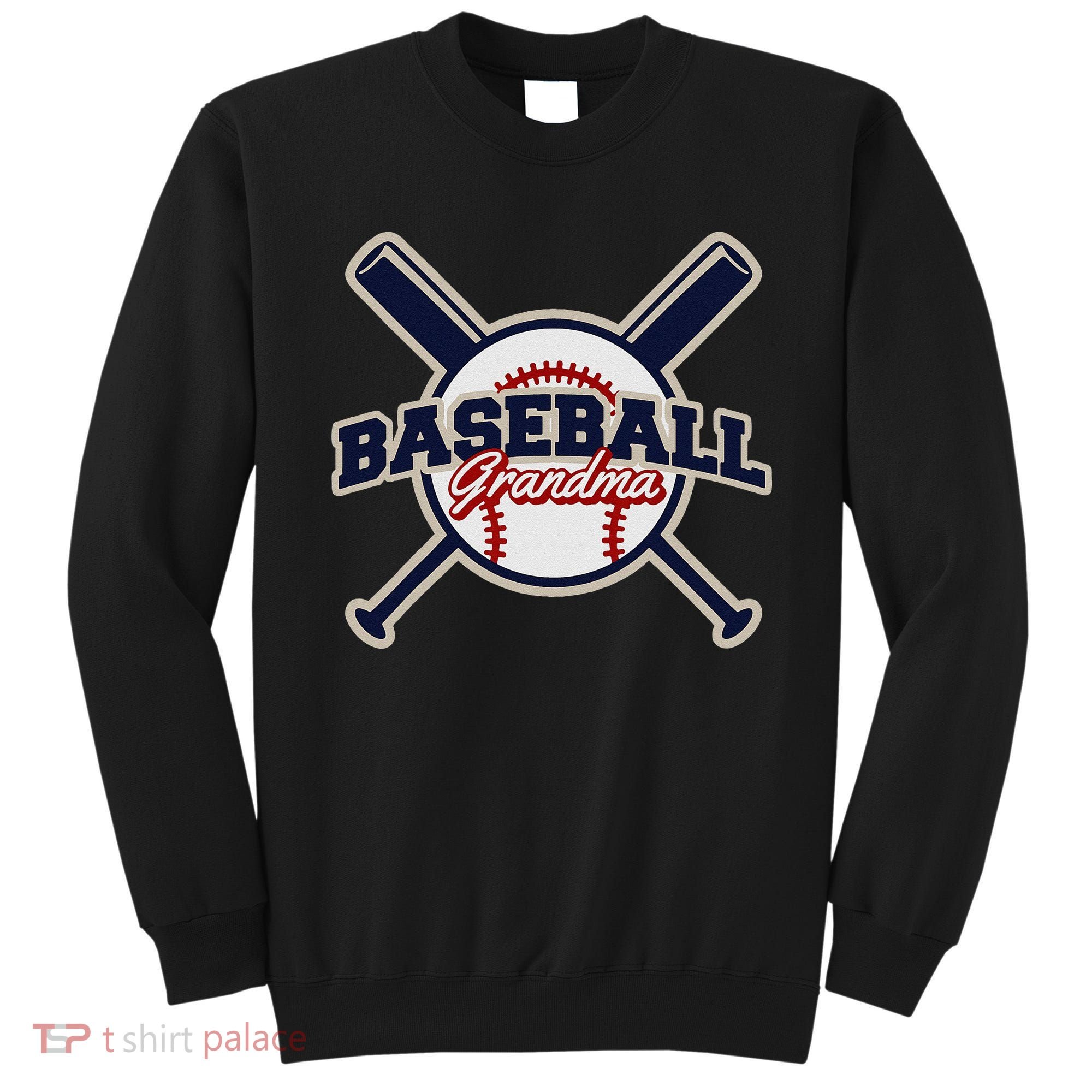 Baseball Grandma Baseball Sweatshirt