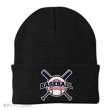 Baseball Grandma Baseball Beanie