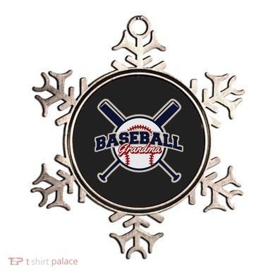 Baseball Grandma Baseball Ornament