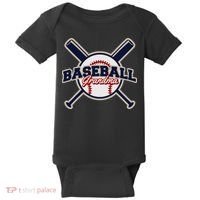 Baseball Grandma Baseball Baby Bodysuit thumb 0