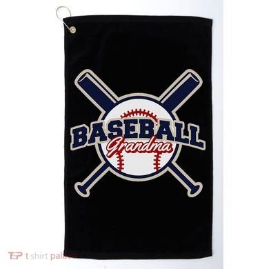Baseball Grandma Baseball Golf Towel