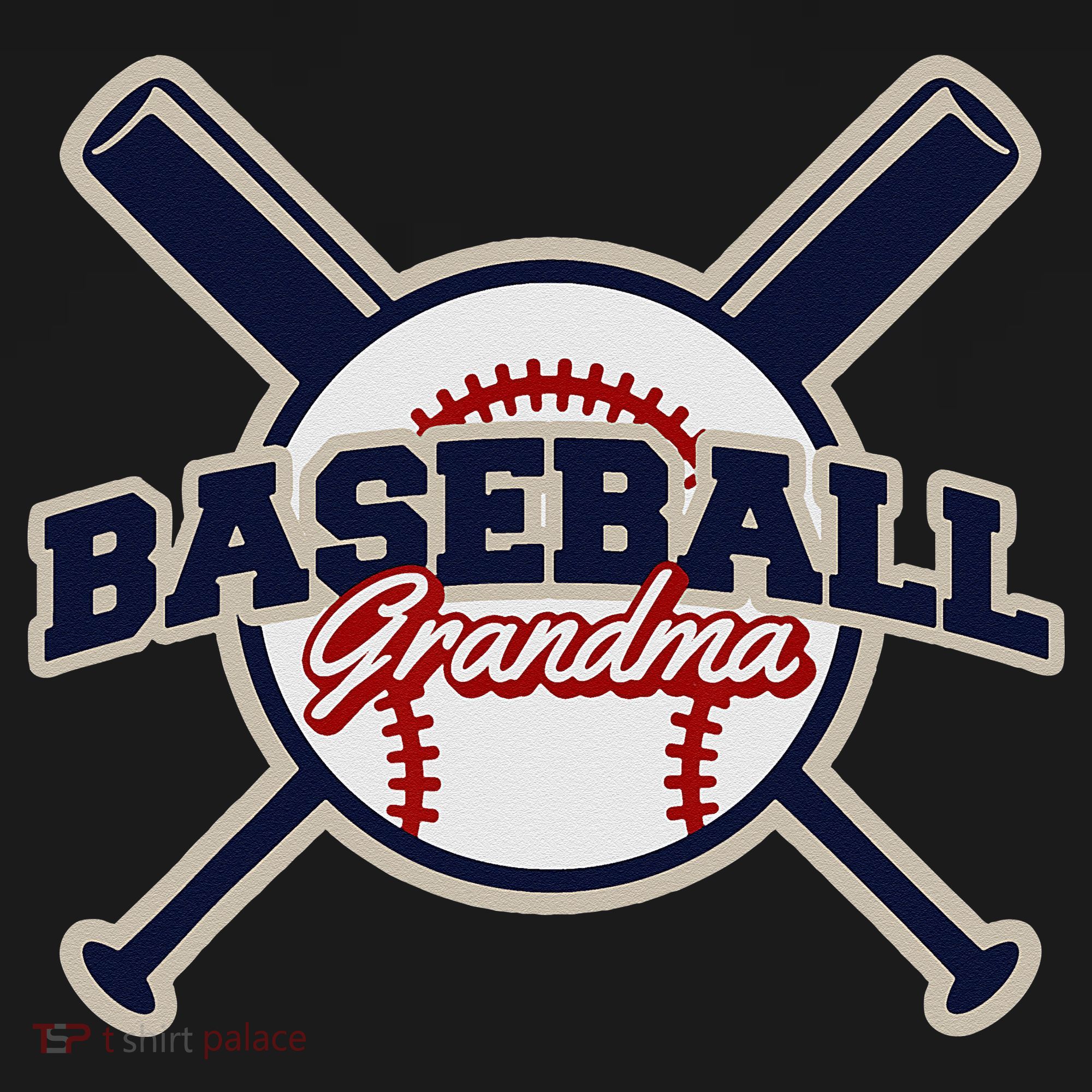 Baseball Grandma Baseball Women's T-Shirt