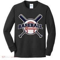 Baseball Grandma Baseball Kids Long Sleeve Shirt thumb 0