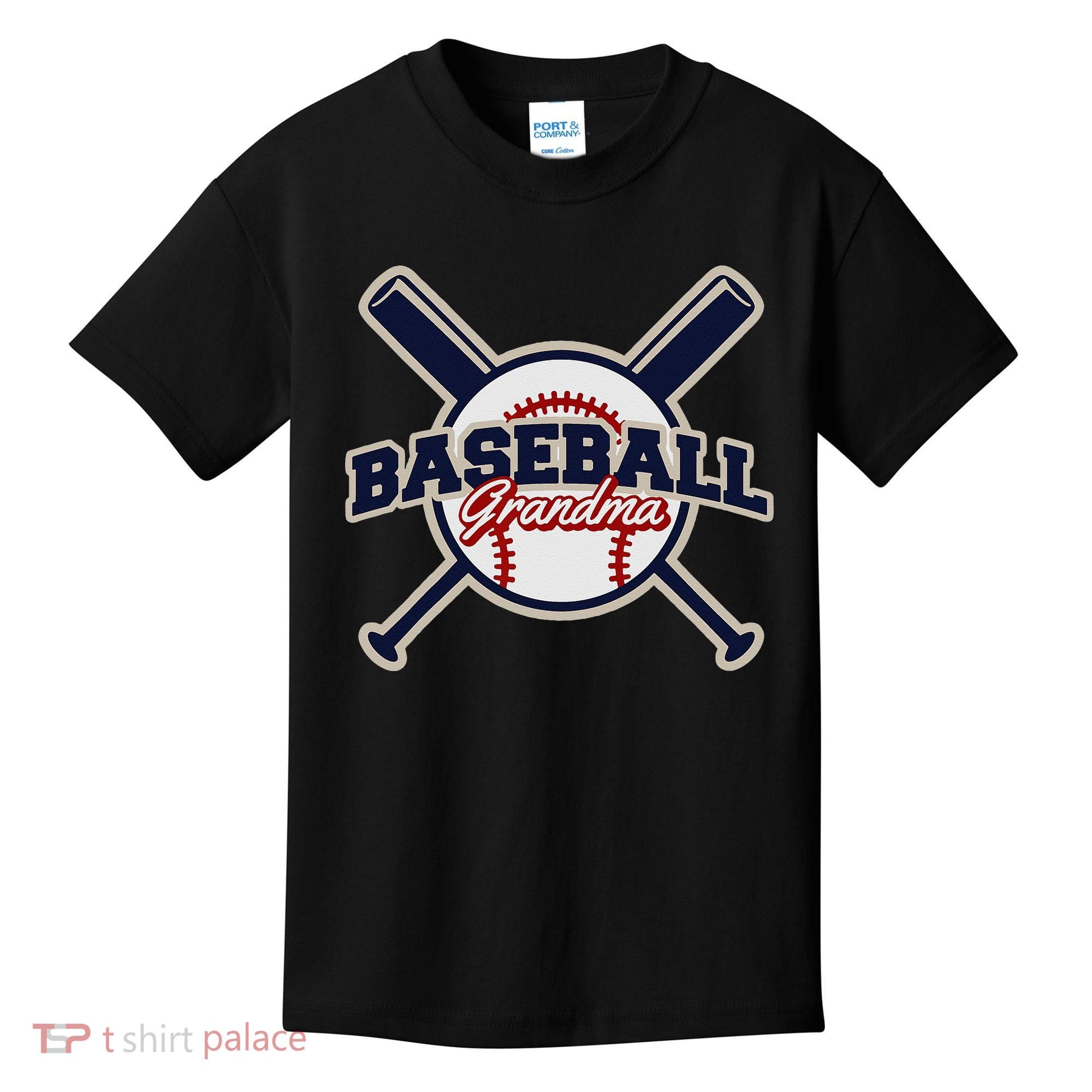 Baseball Grandma Baseball Kids T-Shirt